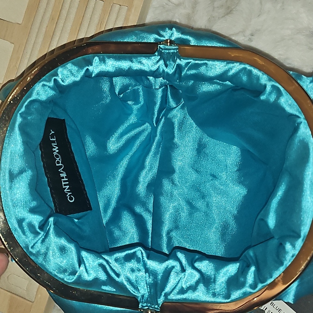 Cynthia Rowley Satin Rhinestone Shoulder Bag with Coin Purse - Picture 10 of 16